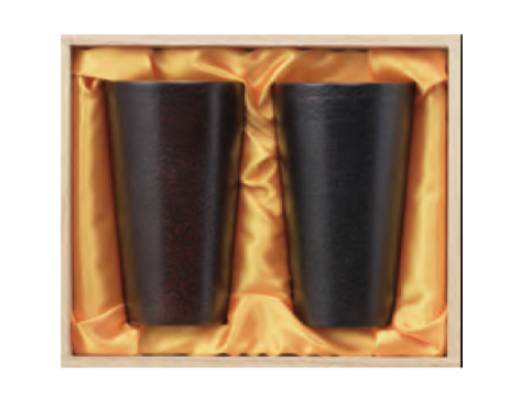 Straight tumbler 2PC